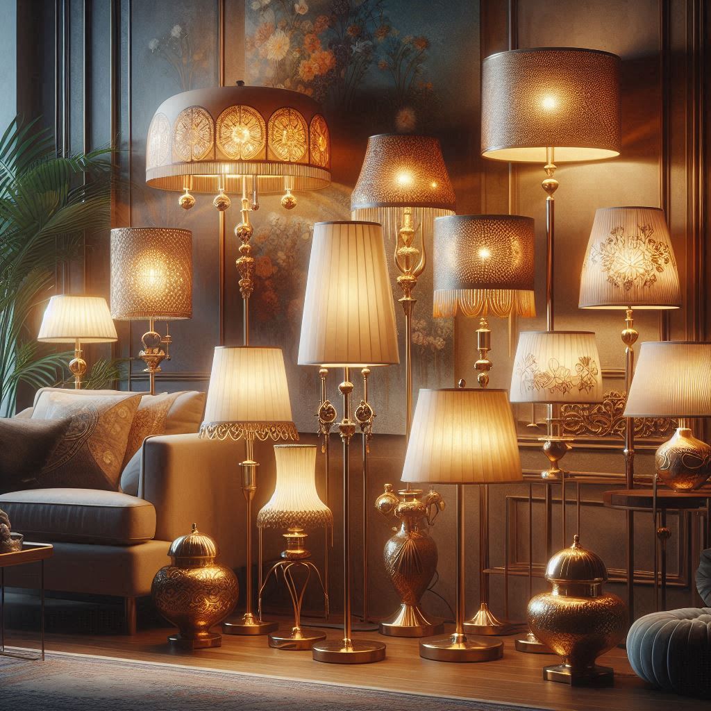 Brass Floor Lamps
