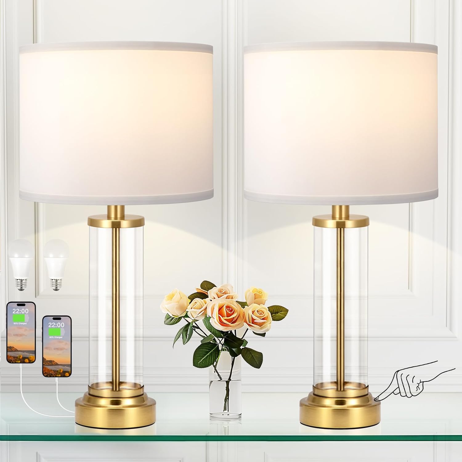 Glass lamp