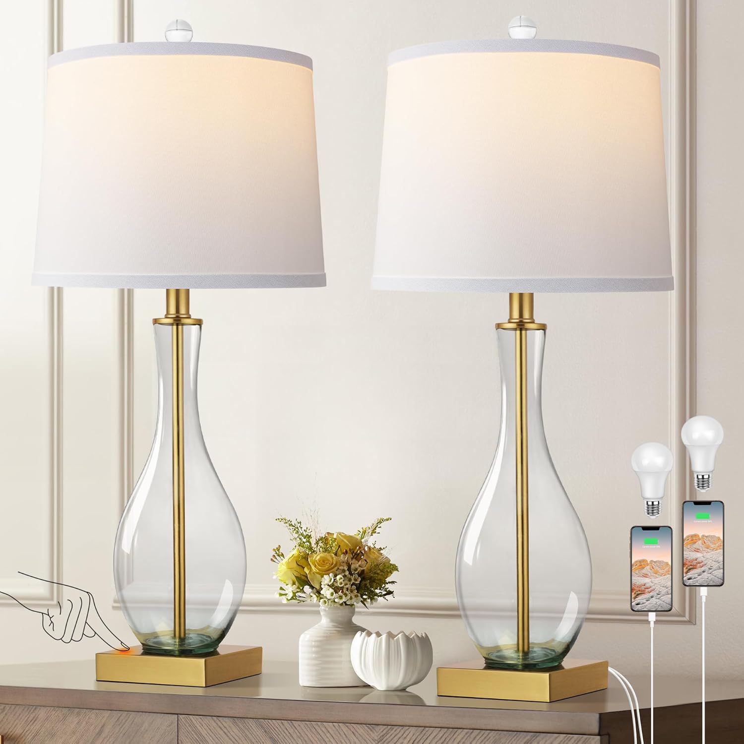 Glass lamp