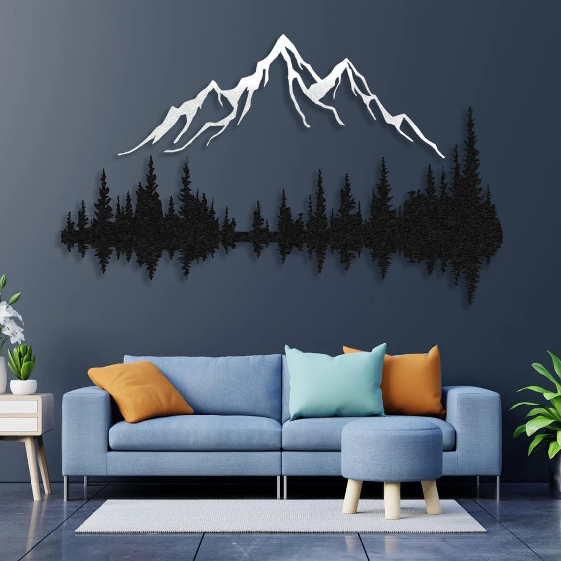 exterior metal wall art