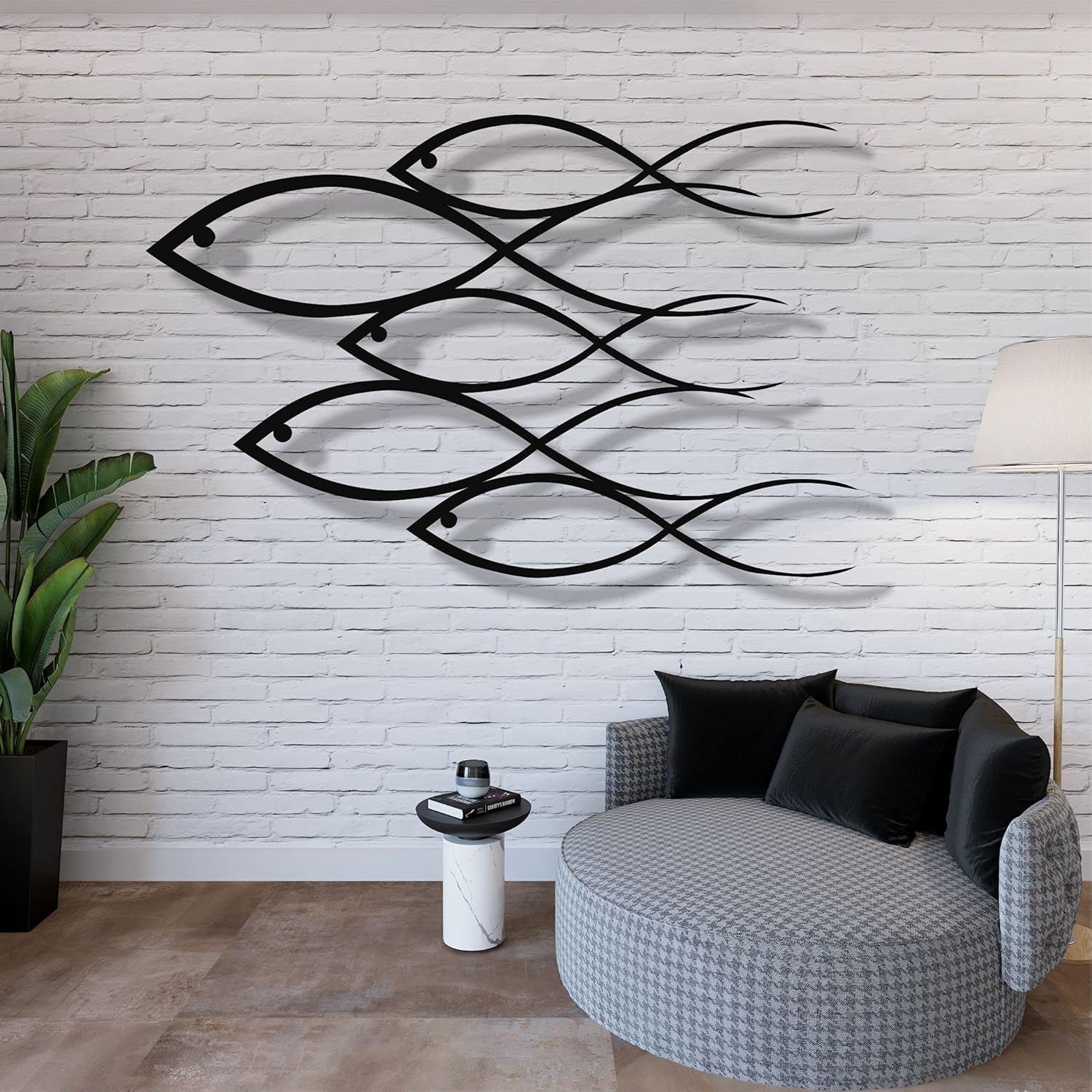 exterior metal wall art