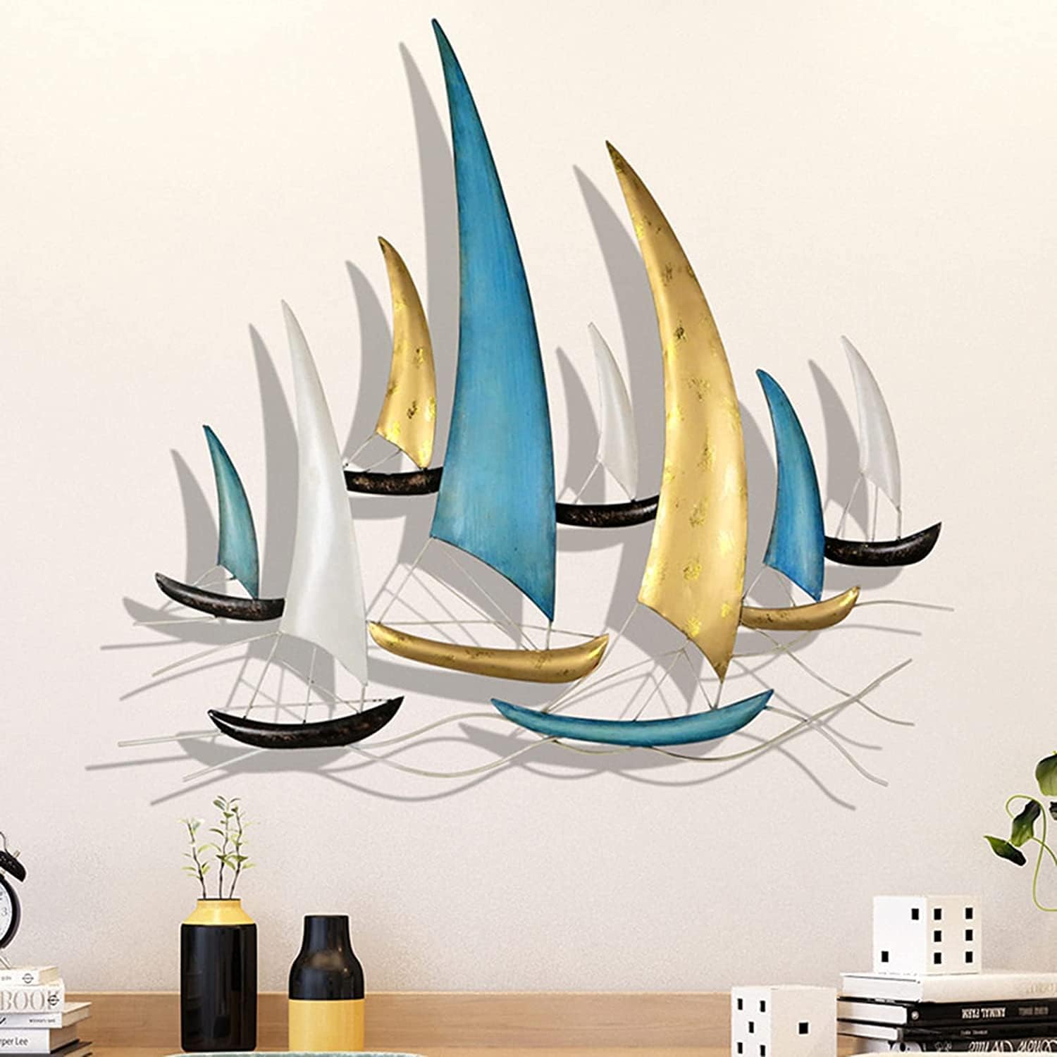 outdoor metal wall art