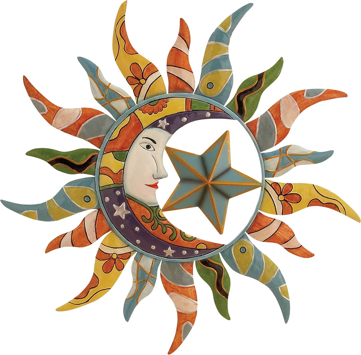 exterior metal wall art