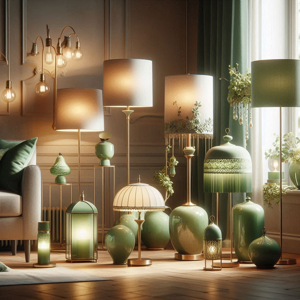 Green Lamps